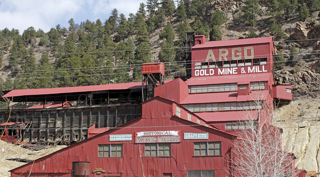 old historical gold mine