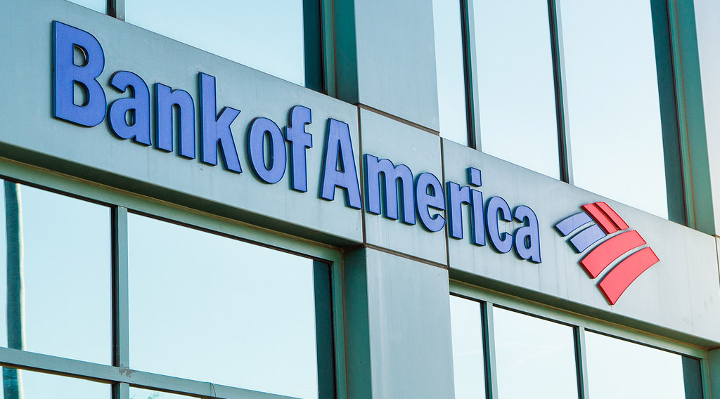 bank of america sign