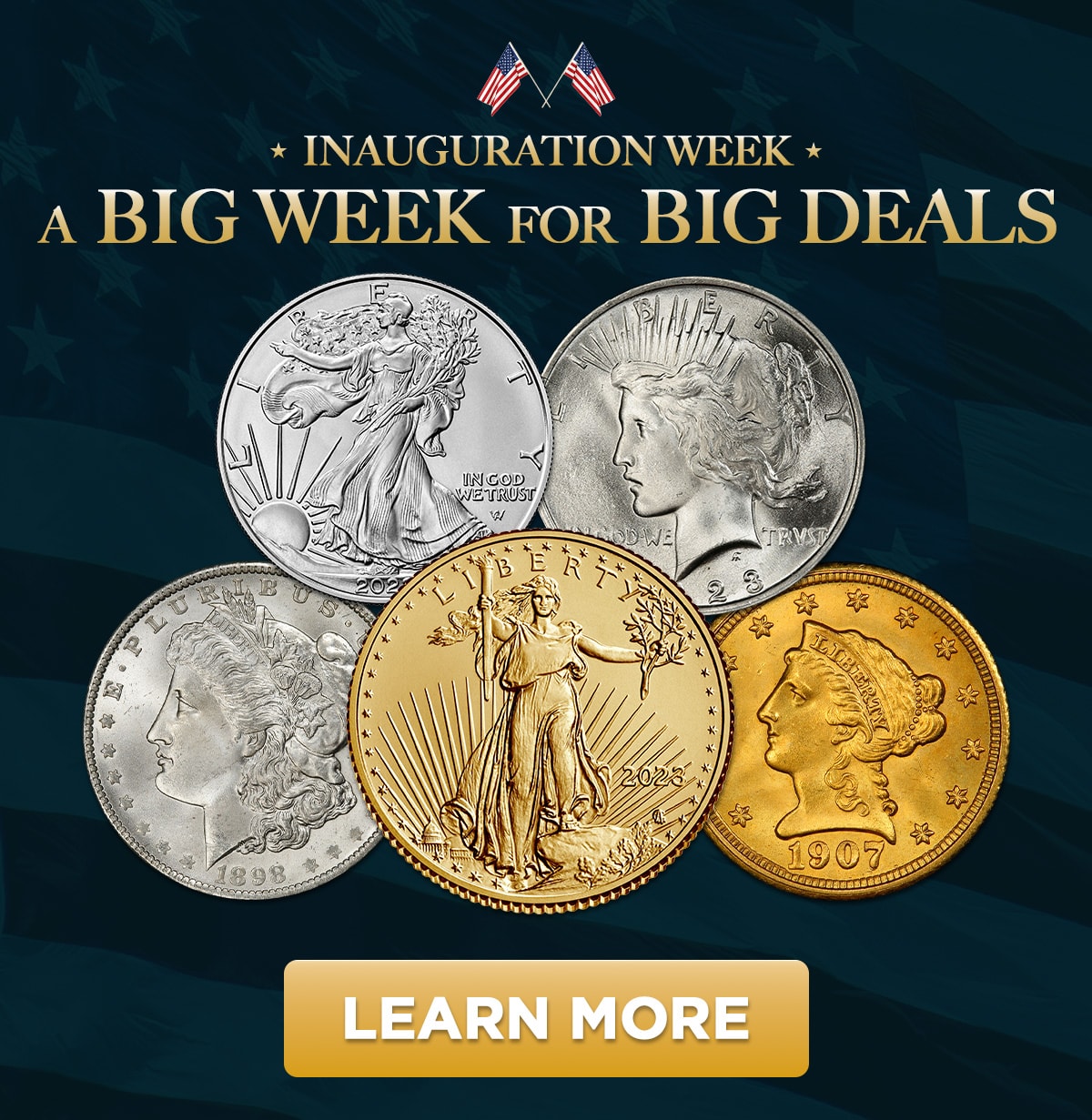 inauguration week coin deals